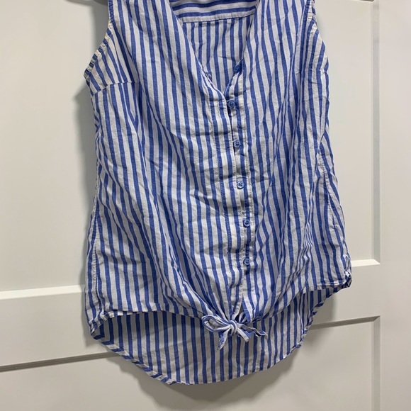 💋pin-up style striped shirt!! - Picture 1 of 3